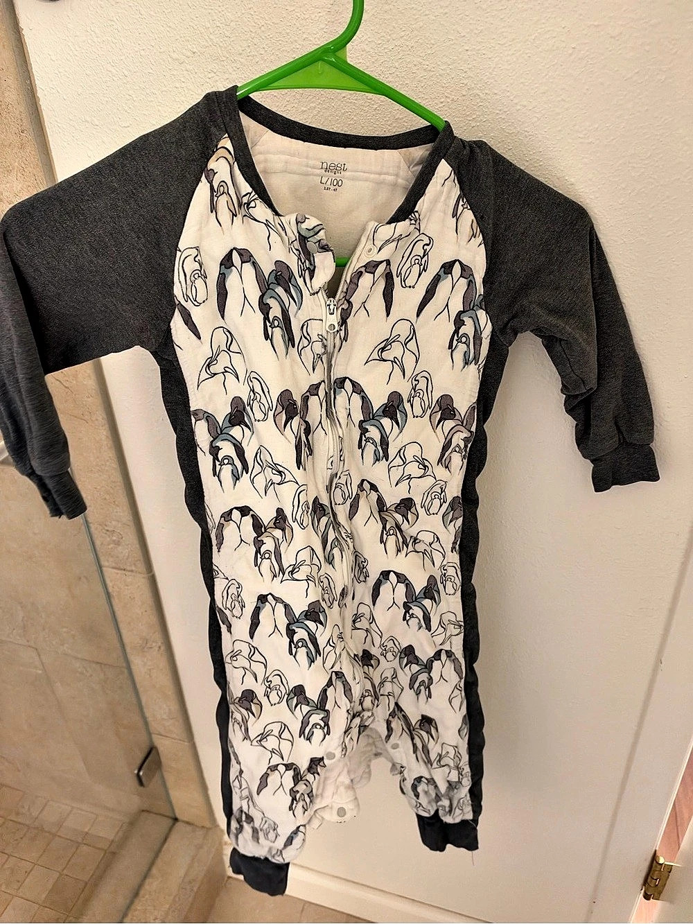 Nest designs Long Sleeve sleepsuit size 2.5T-4T